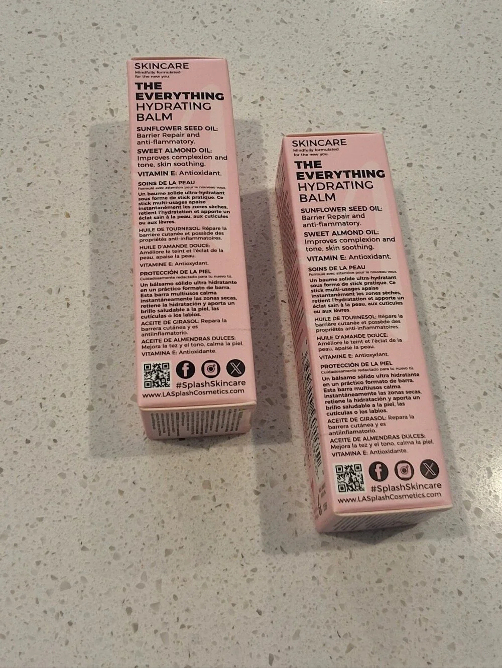 LA Splash The Everything Hydrating Balm Multi Purpose Stick Duo , NEW